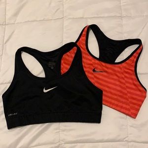 Nike DRI-FIT Sportsbras x2